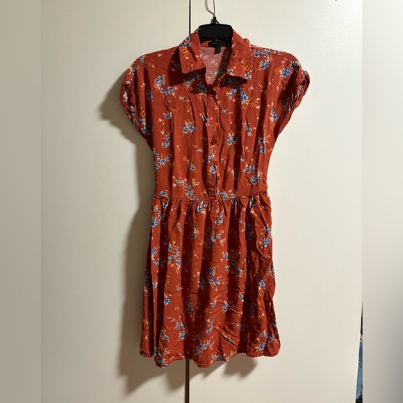 Bebop XS cap sleeve button top dress - Picture 2 of 8